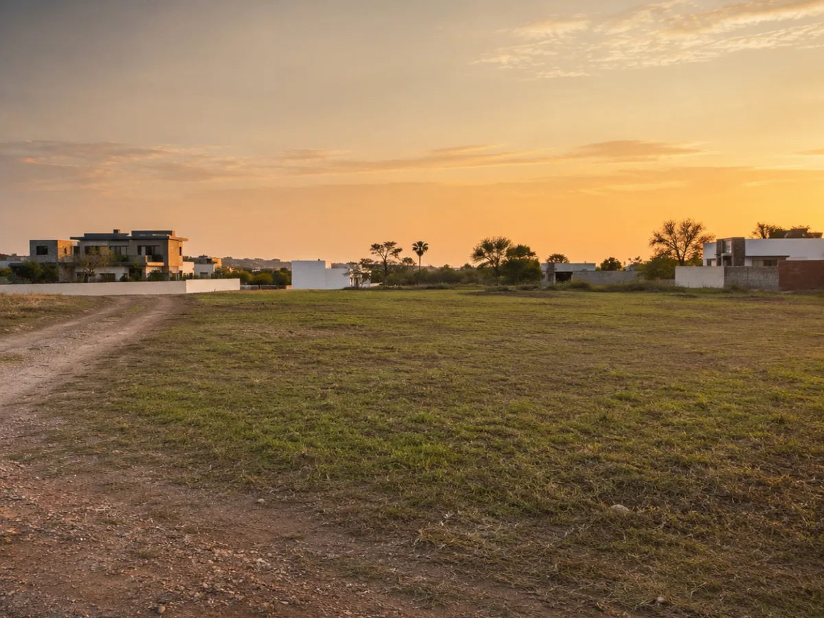 Terreno residencial con acceso inmediato
